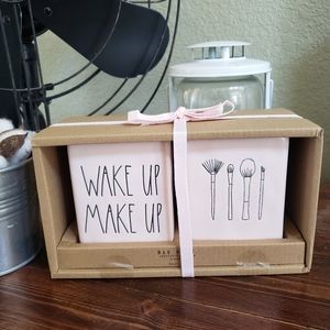 SOLD Rae Dunn Wake Up Make Up